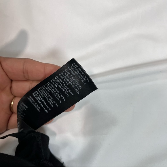 Anthropologie Black Halter Jumpsuit - Picture 13 of 14